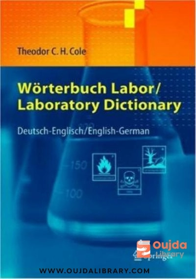 Download Wörterbuch Labor Laboratory Dictionary: Deutsch/Englisch   English/German PDF or Ebook ePub For Free with | Oujda Library