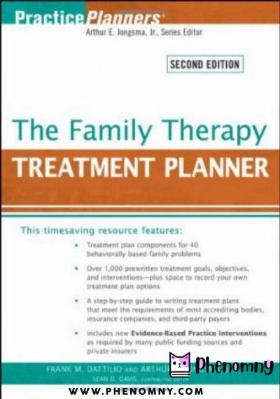 Download The Family Therapy Treatment Planner (PracticePlanners?) PDF or Ebook ePub For Free with | Phenomny Books