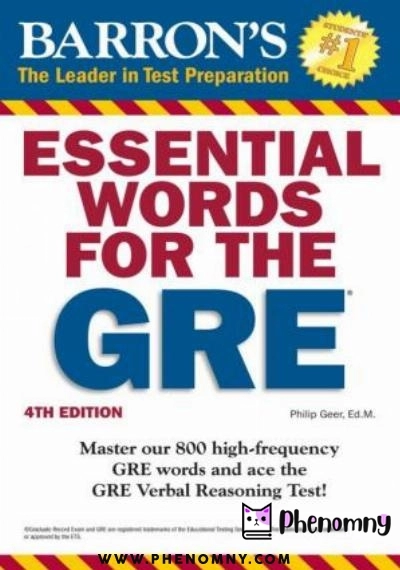 Download Essential Words for the GRE PDF or Ebook ePub For Free with | Phenomny Books