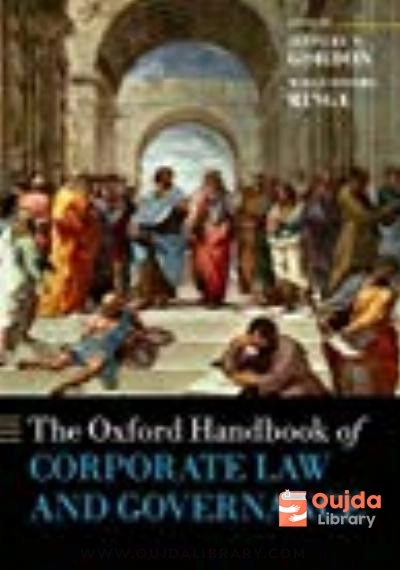 Download The Oxford Handbook of Corporate Law and Governance PDF or Ebook ePub For Free with | Oujda Library