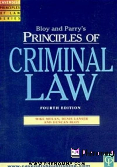 Download Principles of Criminal Law PDF or Ebook ePub For Free with | Phenomny Books