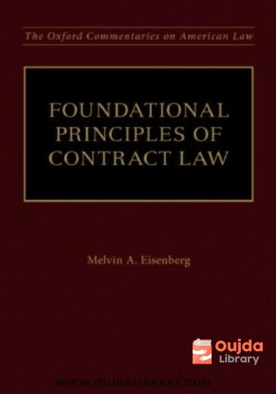 Download Foundational Principles of Contract Law PDF or Ebook ePub For Free with | Oujda Library
