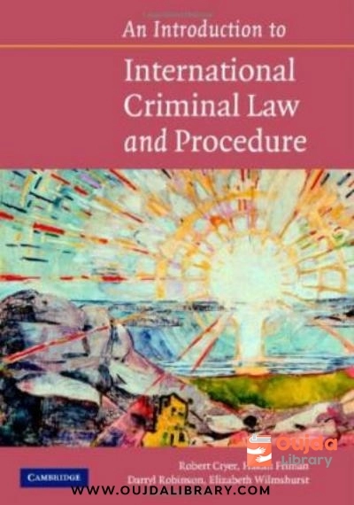 Download An Introduction to International Criminal Law and Procedure PDF or Ebook ePub For Free with | Oujda Library
