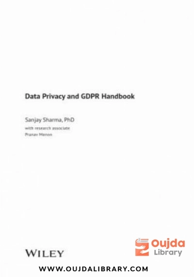 Download Data Privacy And GDPR Handbook PDF or Ebook ePub For Free with | Oujda Library