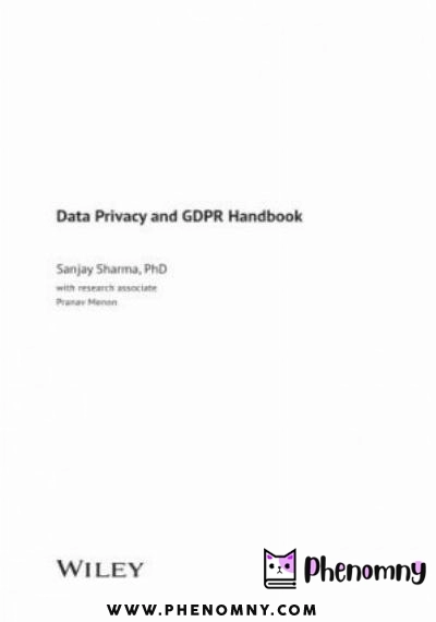 Download Data Privacy And GDPR Handbook PDF or Ebook ePub For Free with Find Popular Books 
