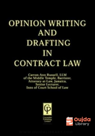 Download Opinion Writing & Drafting in Contract Law PDF or Ebook ePub For Free with | Oujda Library