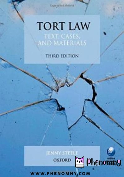 Download Tort Law: Text, Cases, and Materials PDF or Ebook ePub For Free with Find Popular Books 