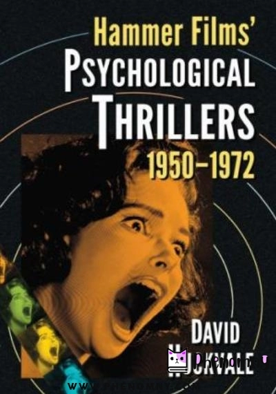 Download Hammer films' psychological thrillers, 1950 1972 PDF or Ebook ePub For Free with Find Popular Books 
