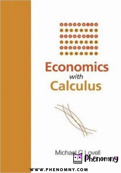 Download Economics With Calculus PDF or Ebook ePub For Free with Find Popular Books 