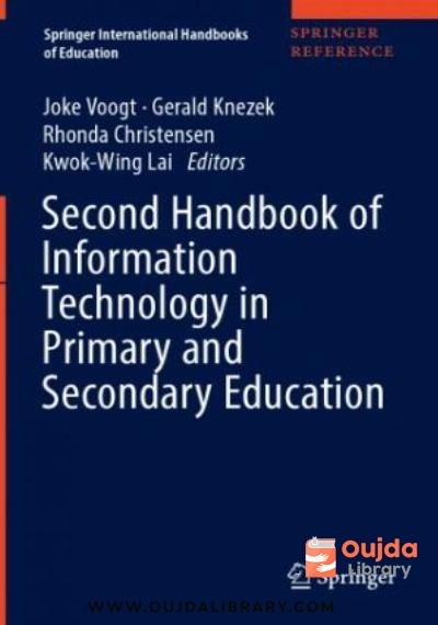 Download International Handbook of Information Technology in Primary and Secondary Education (Springer International Handbooks of Education) PDF or Ebook ePub For Free with | Oujda Library